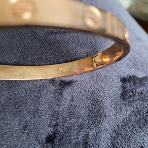 Bangle Bracelet rose gold